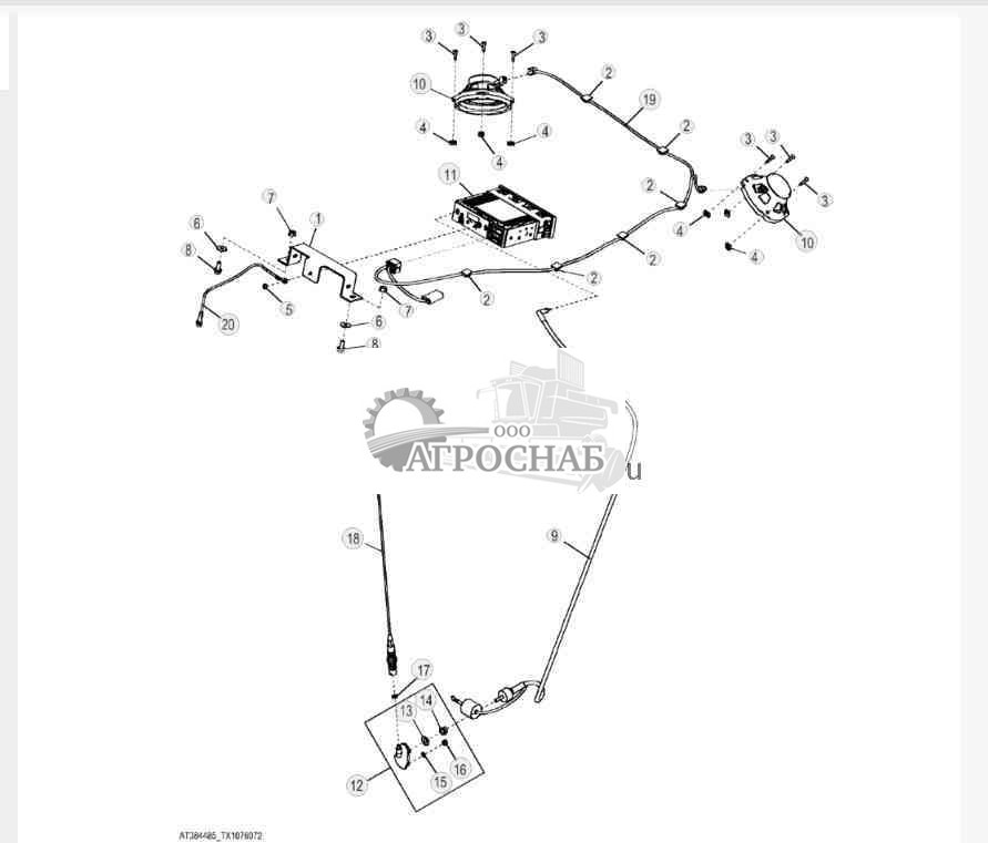 Радио AMFM и проигрыватель компакт-дисков 